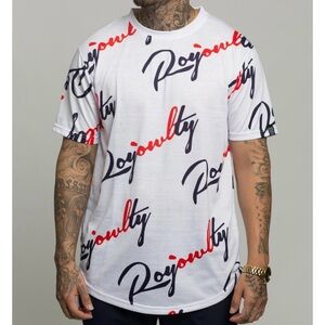 Men’s Royowlty White Graphic Shirt